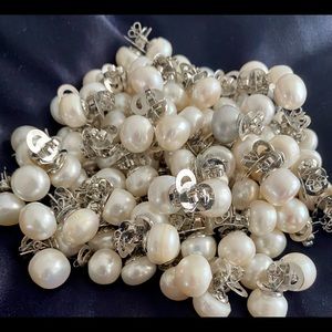 Real Freshwater Pearl Earrings